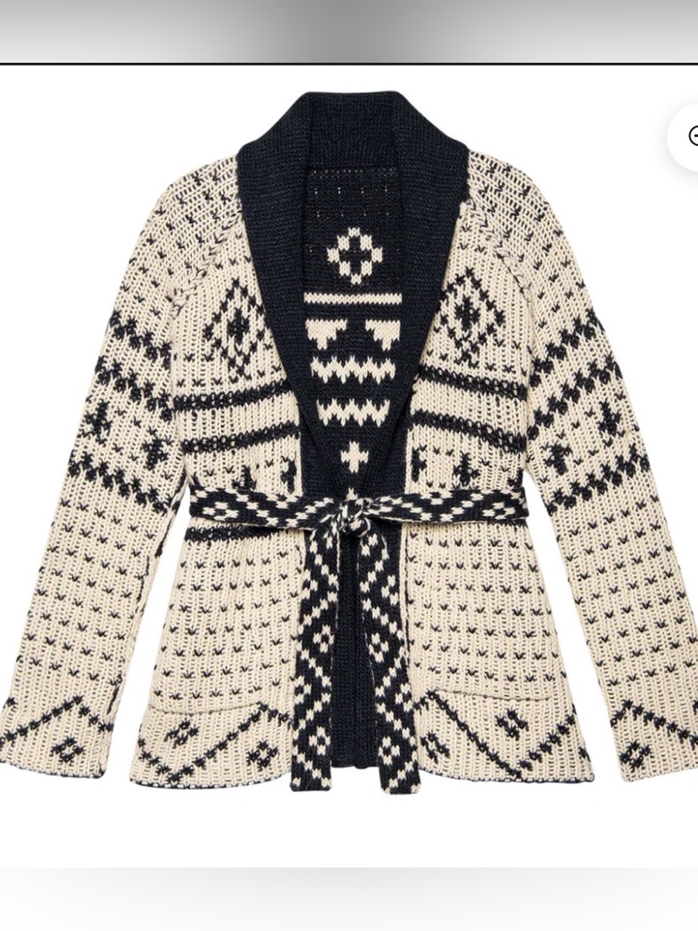 The Great Reversible Shepherd Sweater. Never worn.
